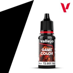 Vallejo Game Color Negro 72 051