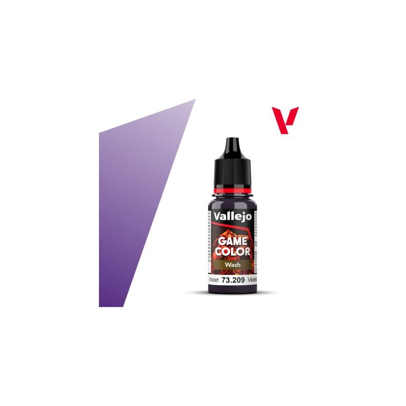 Vallejo Game Color Wash Lavado Violeta 73 209 Vallejo Game Color Wash Lavado Violeta 73 209