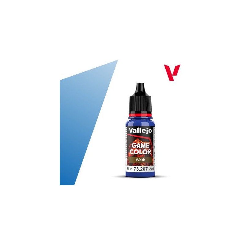 Vallejo Game Color Wash Lavado Azul 73 207