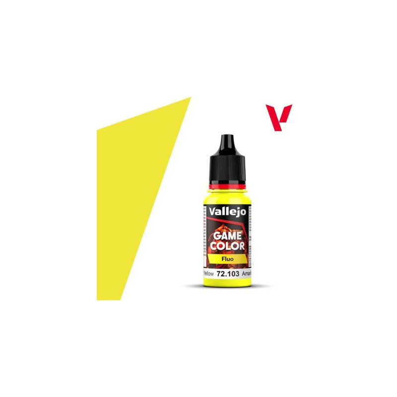 Vallejo Game Color Amarillo Flúor 72 103
