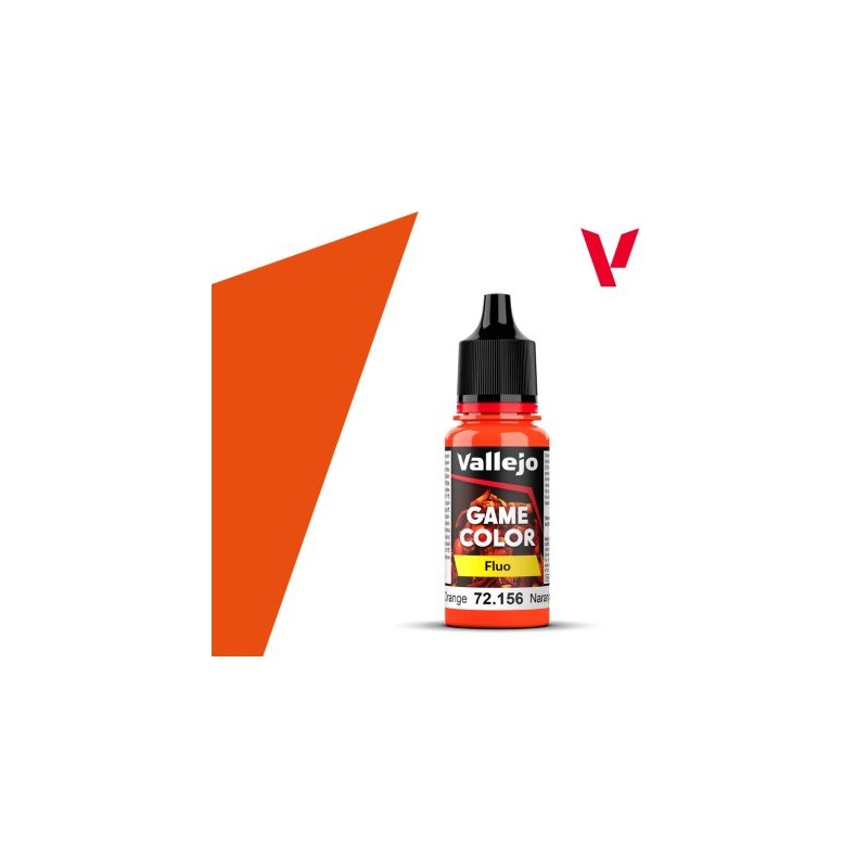 Vallejo Game Color Naranja Flúor 72 156 Vallejo Game Color Naranja Flúor 72 156