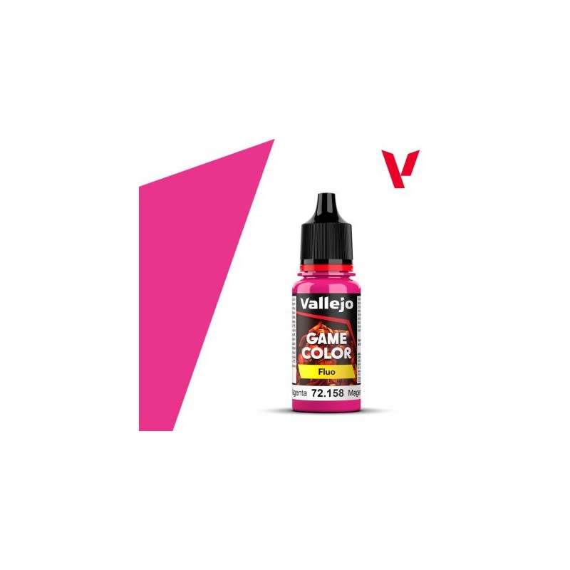 Vallejo Game Color Magenta Flúor 72 158 Vallejo Game Color Magenta Flúor 72 158