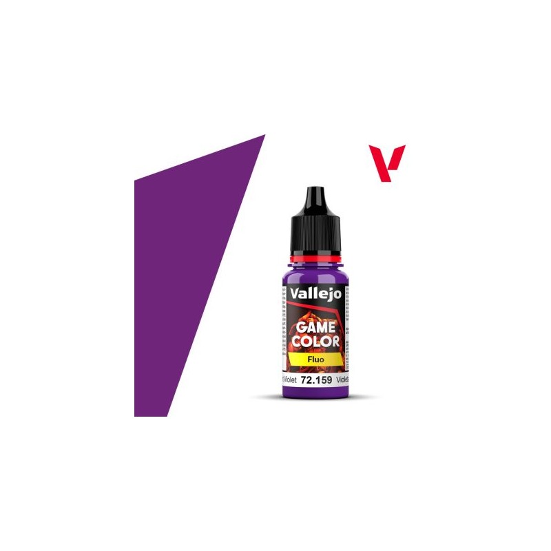 Vallejo Game Color Violeta Flúor 72 159 Vallejo Game Color Violeta Flúor 72 159