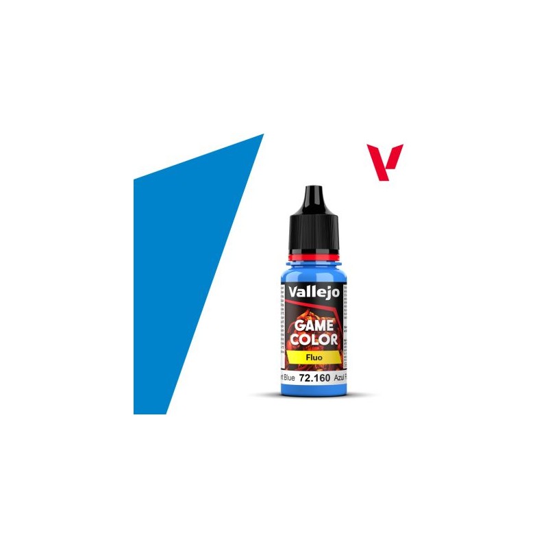 Vallejo Game Color Azul Flúor 72 160