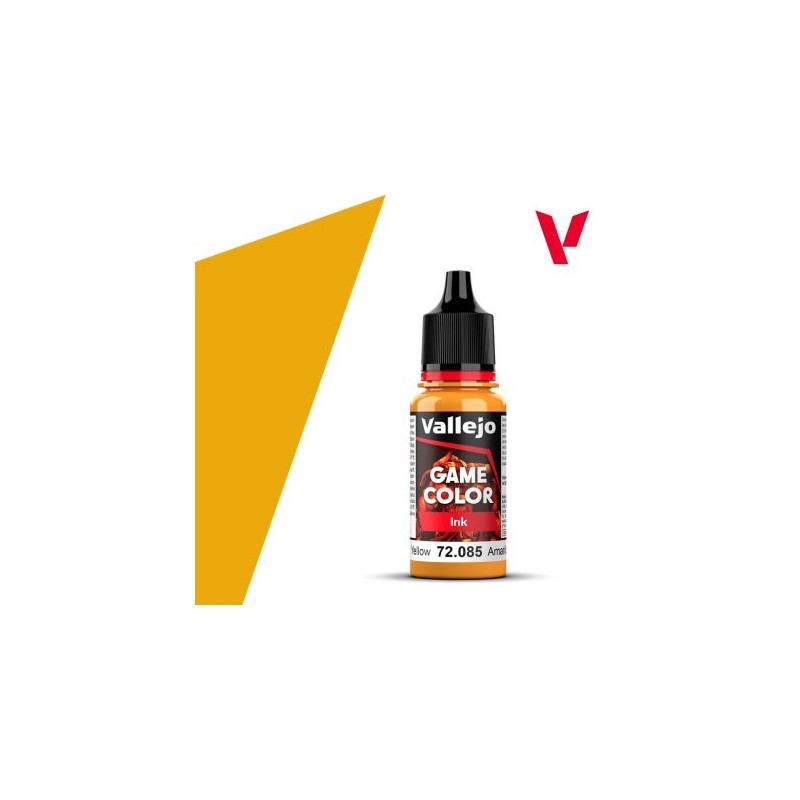 Vallejo Game Color Ink Amarillo 72 085 Vallejo Game Color Ink Amarillo 72 085