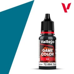 Vallejo Game Color Ink Turquesa Oscuro 72 084