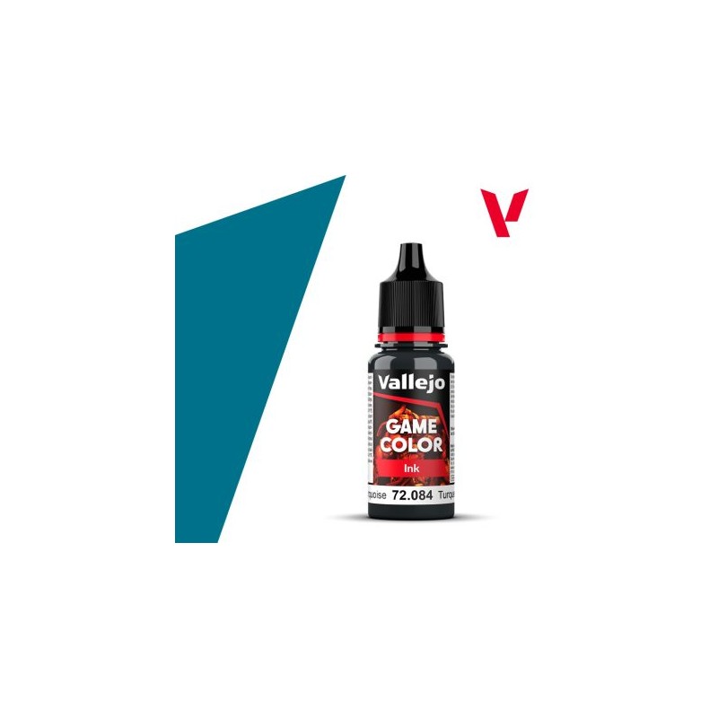 Vallejo Game Color Ink Turquesa Oscuro 72 084