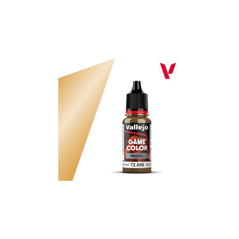 Vallejo Game Color Metallic Oro Glorioso 72 056