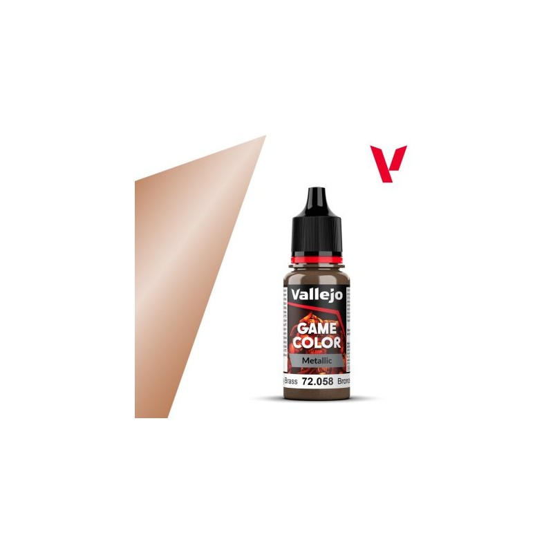 Vallejo Game Color Metallic Bronce Pulido 72 058 Vallejo Game Color Metallic Bronce Pulido 72 058