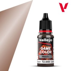 Vallejo Game Color Metallic Cobre Bruñido 72 059