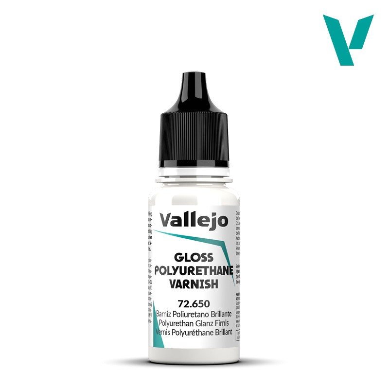 Vallejo Barniz Poliuretano Brillante 72 650 18ml