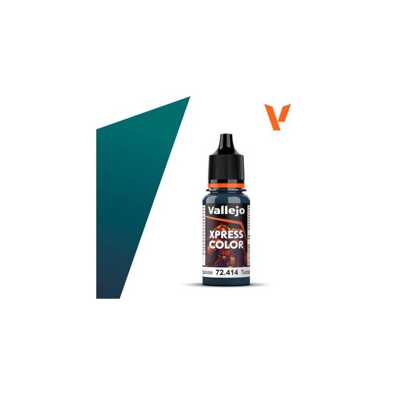 Vallejo Xpress Color Turquesa Caribe 72 414