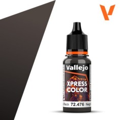 Vallejo Xpress Color Negro Grasiento 72 476