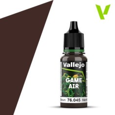 Vallejo Game Air Marrón Carbonizado 76 045