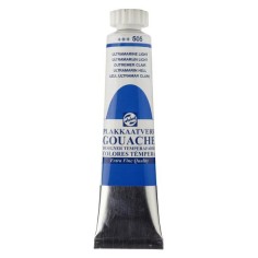 Gouache témpera Talens 20ml Azul Ultramar Cla 505
