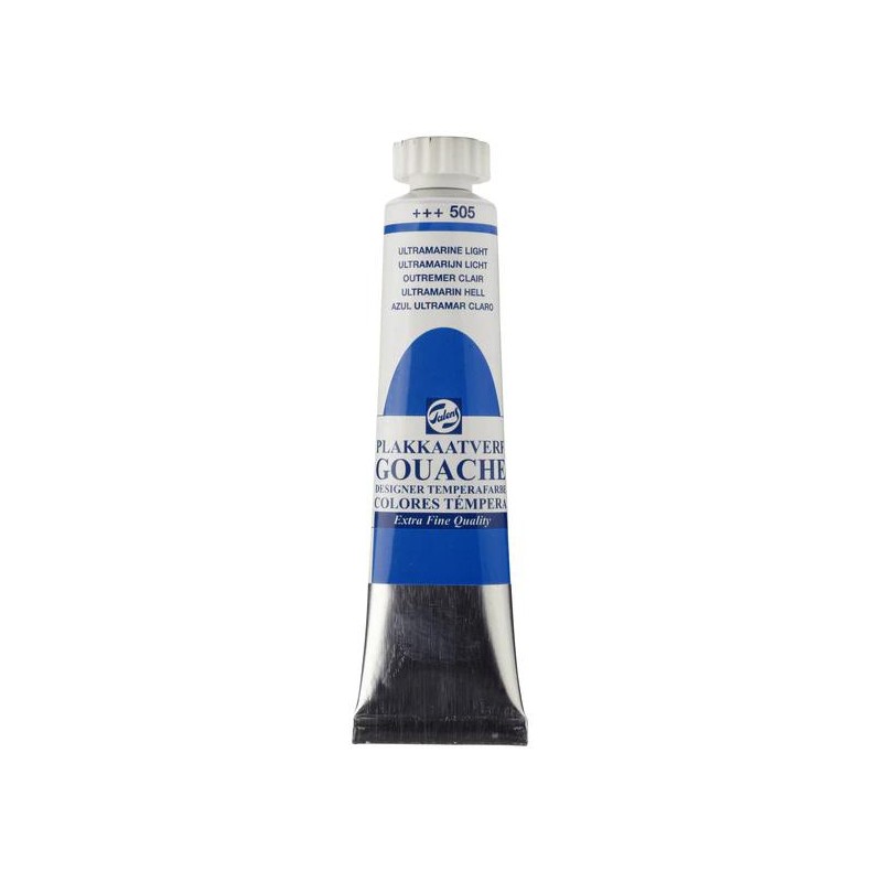 Gouache témpera Talens 20ml Azul Ultramar Cla 505