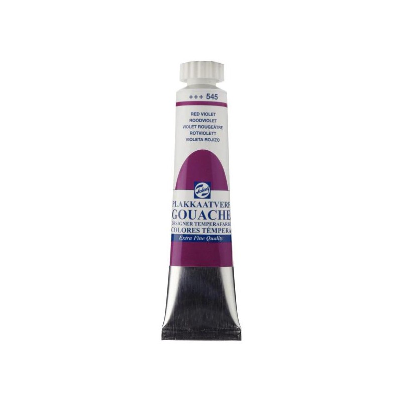 Gouache témpera Talens 20ml Violeta Rojizo 545
