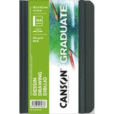 Cuaderno Canson Graduate Dibujo 10 2x15 2