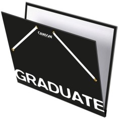 Carpeta dibujo Negra Canson Graduate 26x33cm