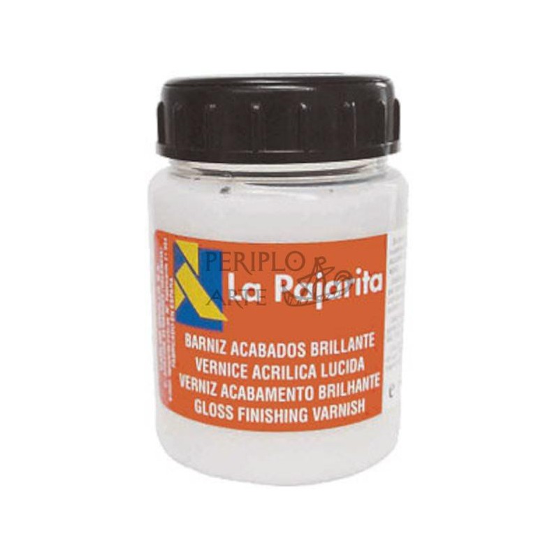 Barniz acrílico brillante La Pajarita 75 ml