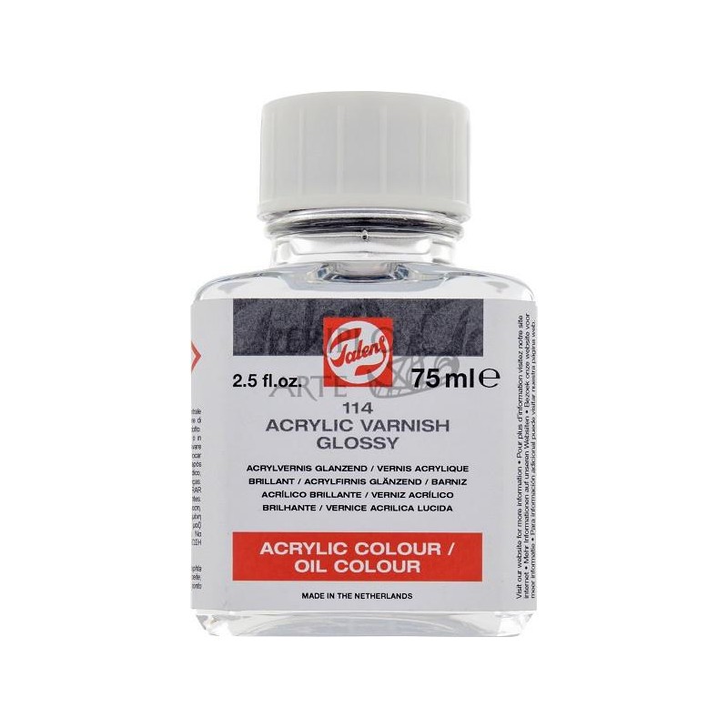 Barniz acrílico brillante 75 ml Talens