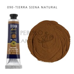 Óleo Titan Arts 20ml Tierra Siena Natural 90