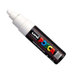 Rotulador acrílico Posca PC-7M Blanco