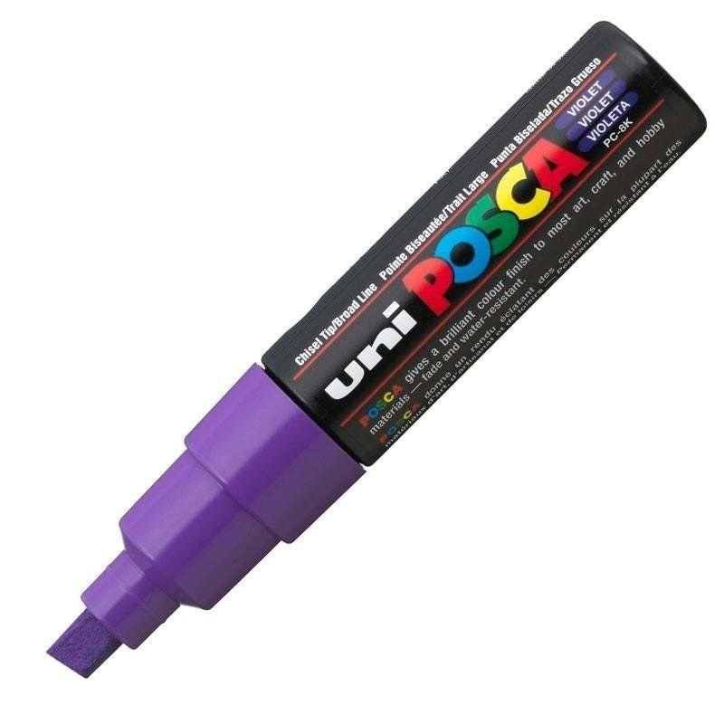 Rotulador acrílico Posca PC-8K Violeta
