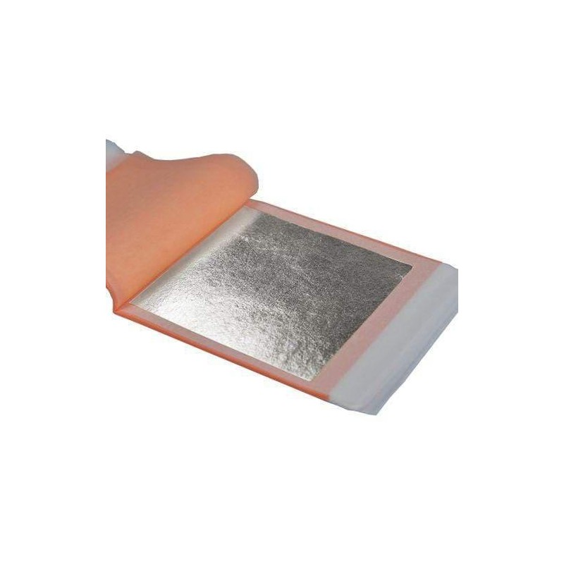 Libro pan plata falsa 14x14cm 25 hojas