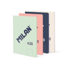 Libreta A5 Milan 430 lisa Verde