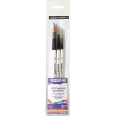 Set 3 pinceles sinteticos C Graduate Daler Rowney