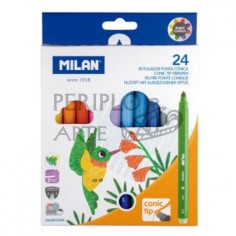 Caja 10 rotuladores punta fina Milan