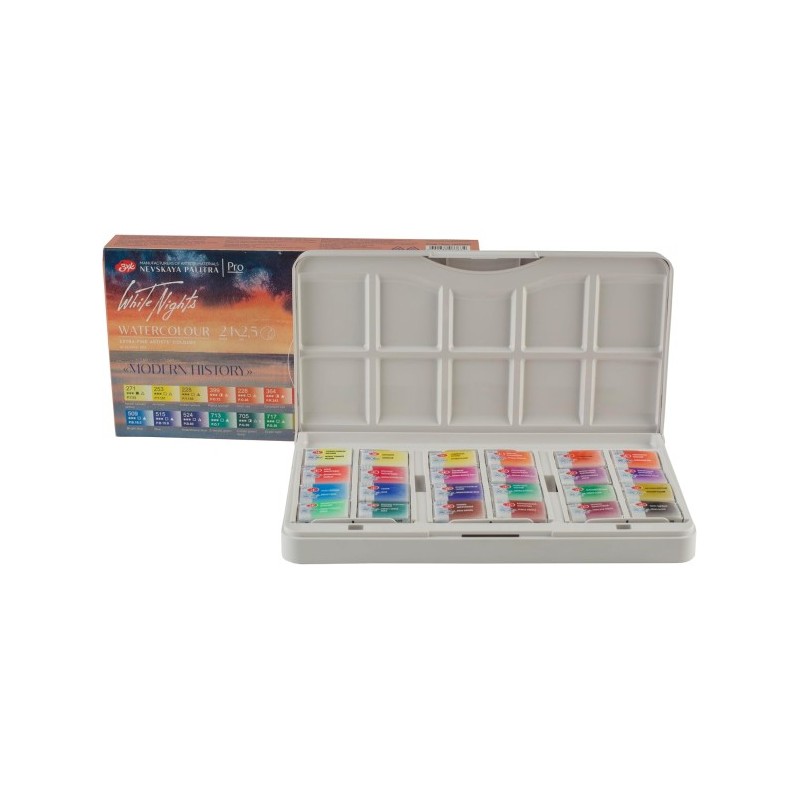 Caja 24 pastillas White Night ed  Modern History