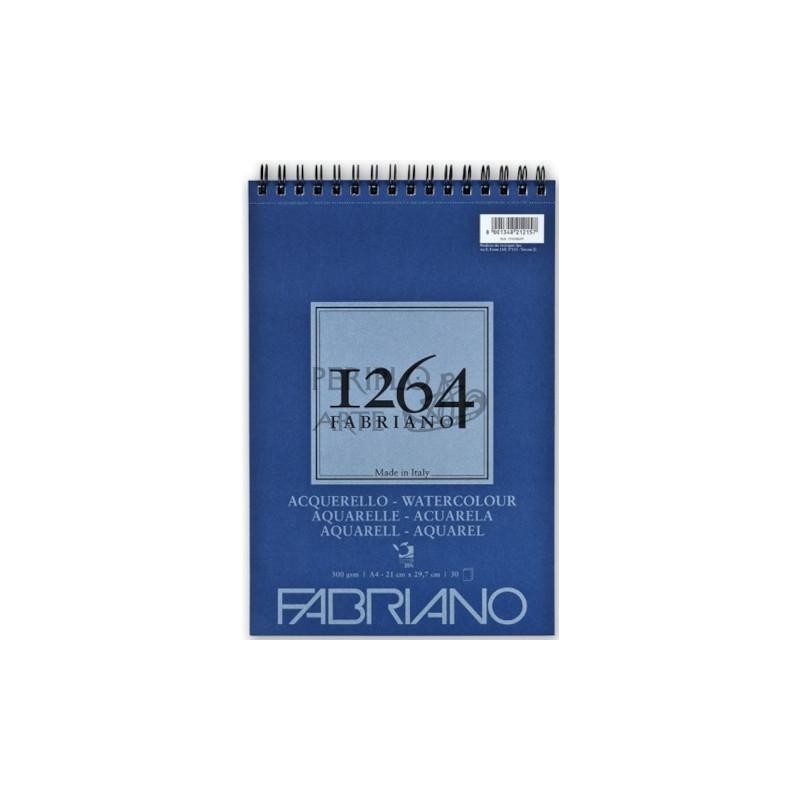 Bloc Fabriano 1264 Acuarela A5 300g 20h 25  algod