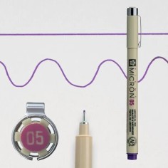 Rotulador calibrado Sakura Pigma Micron 05 Violeta
