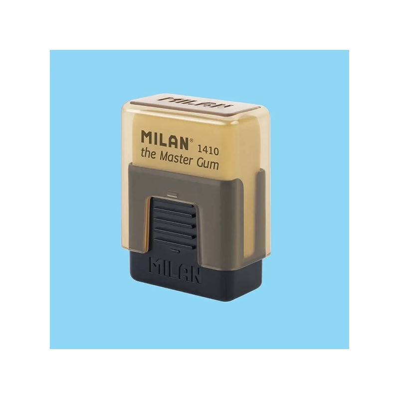 Goma de borrar Milan Master Gum 1410 con funda