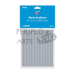 Pack 12 barras silicona max 11'2x200mm