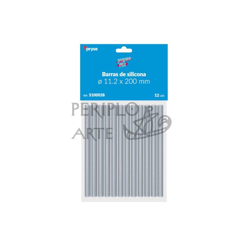 Pack 12 barras silicona max 11'2x200mm