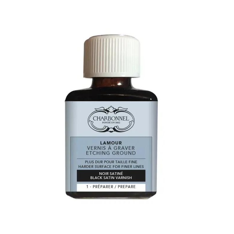 Barniz Charbonnel Satinado Negro 75ml