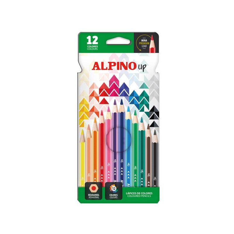 Caja 12 lápices color Alpino Up