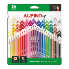 Caja 24 lápices color Alpino Up