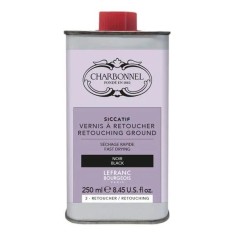 Barniz Secativo Retoque Negro Charbonnel 250ml