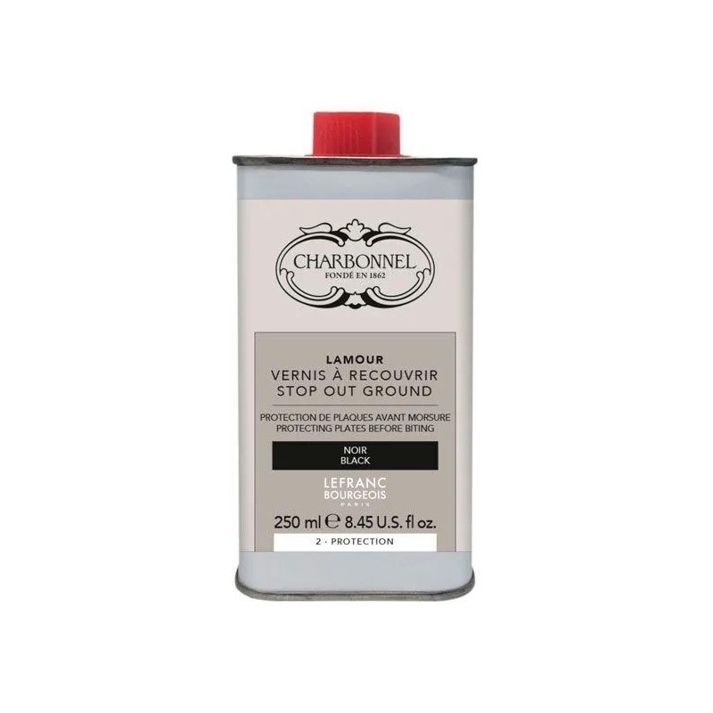 Barniz Recubrir Negro Charbonnel 250ml