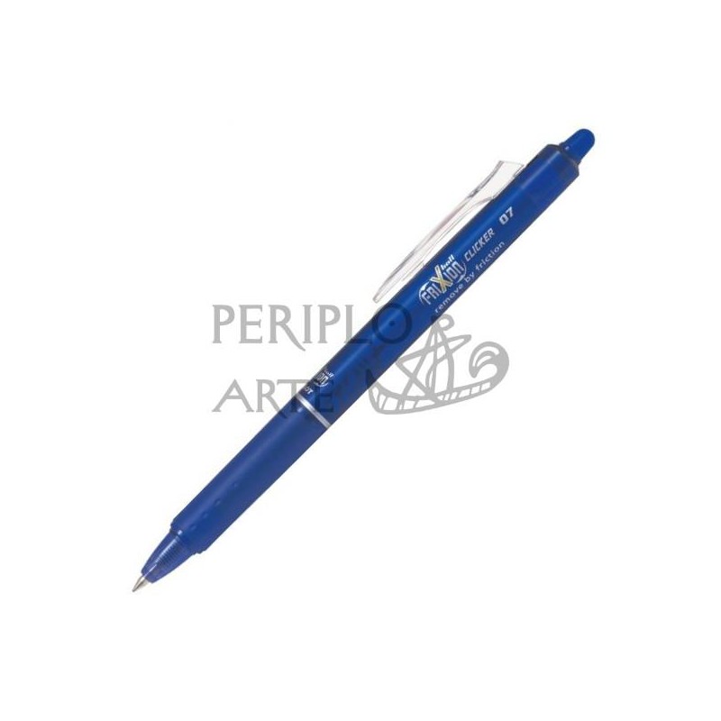 Bolígrafo borrable Frixion Clicker Pilot azul 0 7