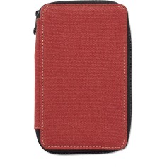 Estuche vacío para 24 lápices Rojo