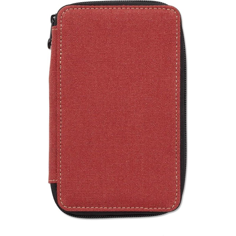 Estuche vacío para 24 lápices Rojo