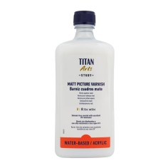 Barniz cuadros acrílico Titan 1 litro Mate