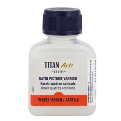 Barniz cuadros acrílico Titan 100ml Satinado