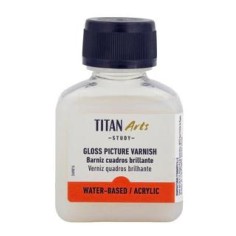 Barniz cuadros acrílico Titan 100ml Brillante