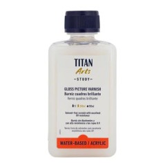 Barniz cuadros acrílico Titan 250 ml Brillante